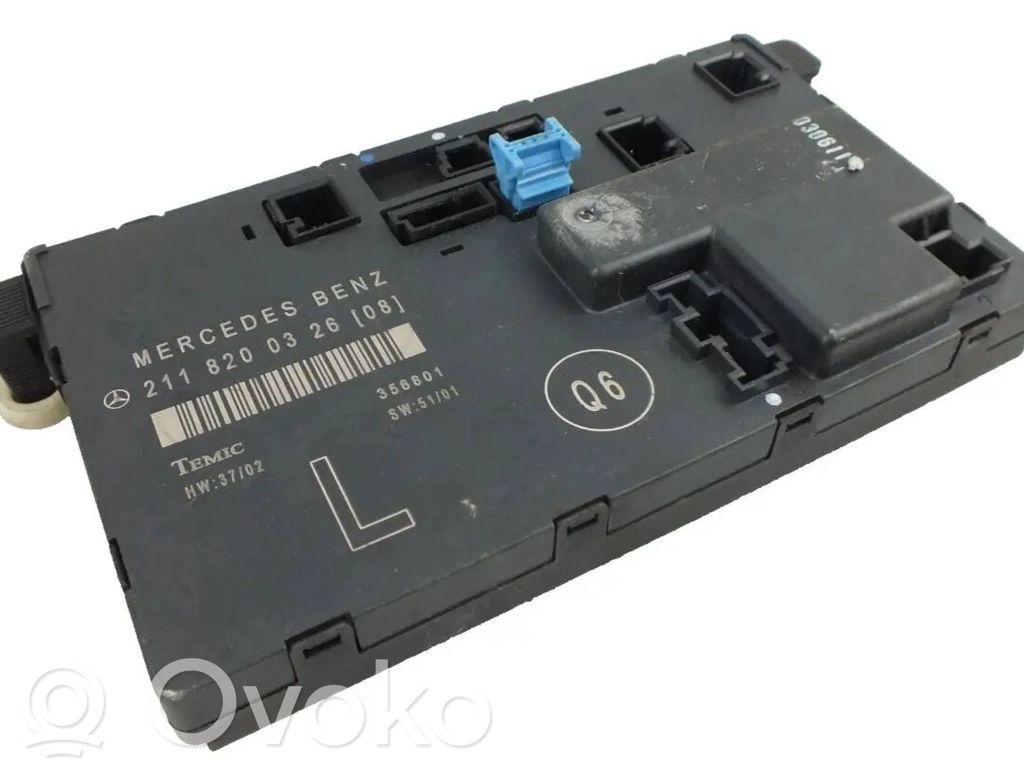 Mercedes-Benz E W211 Door control unit/module 
