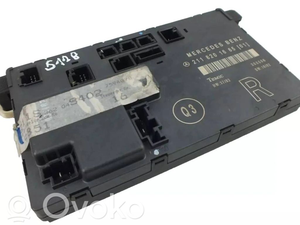 Mercedes-Benz E W211 Door control unit/module 
