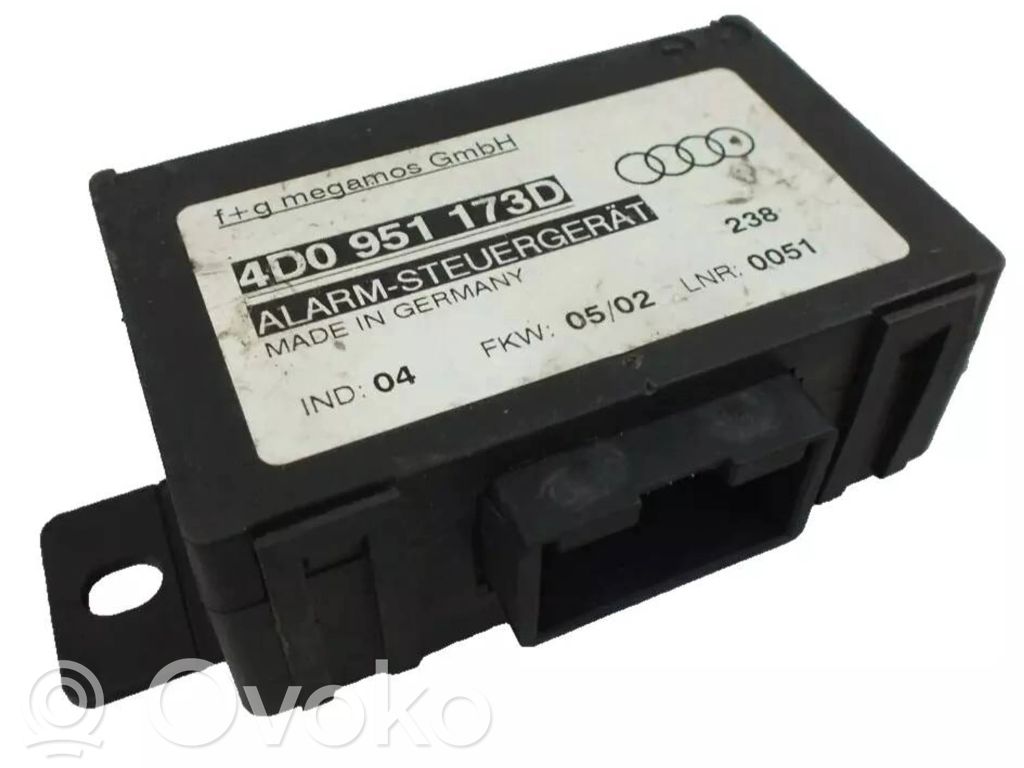 Audi A4 S4 B5 8D Alarm control unit/module 