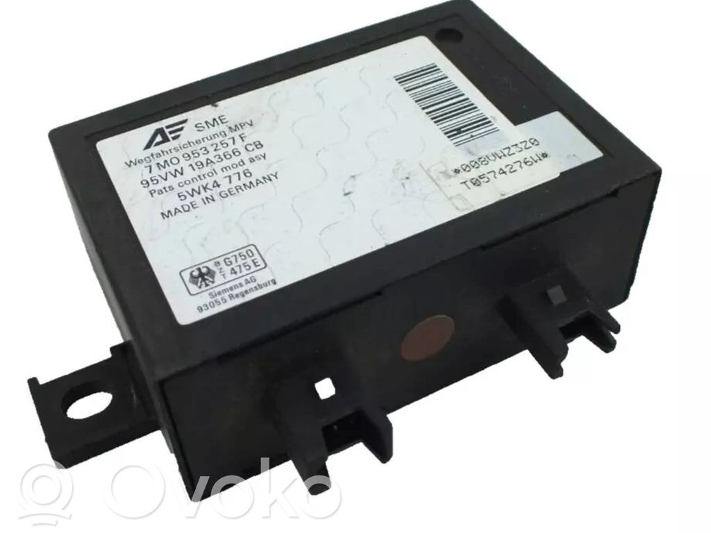 Volkswagen Sharan Immobilizer control unit/module 