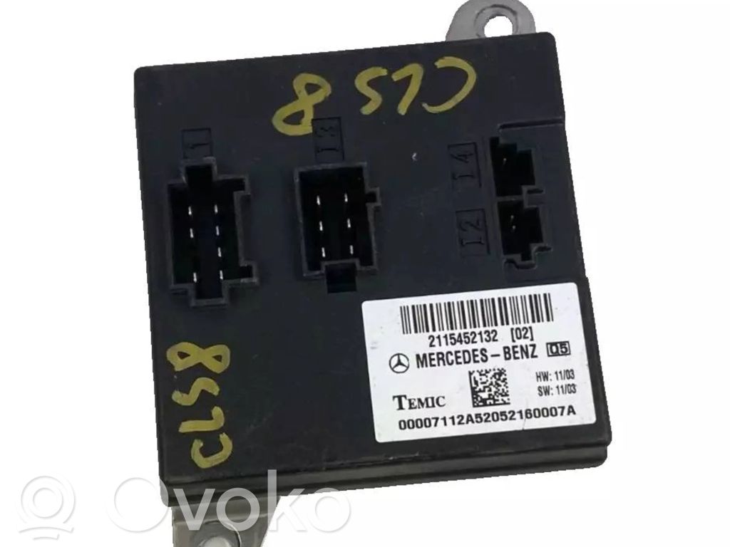 Mercedes-Benz E W211 Module confort 