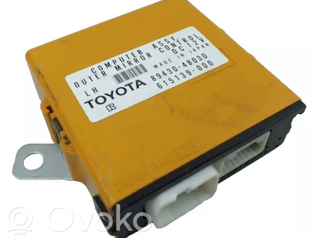 Lexus RX 300 Wing mirror control module 