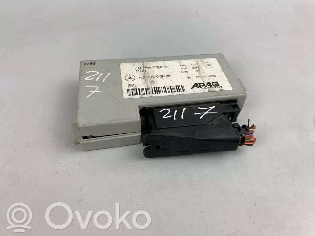 Mercedes-Benz E W211 Other control units/modules 