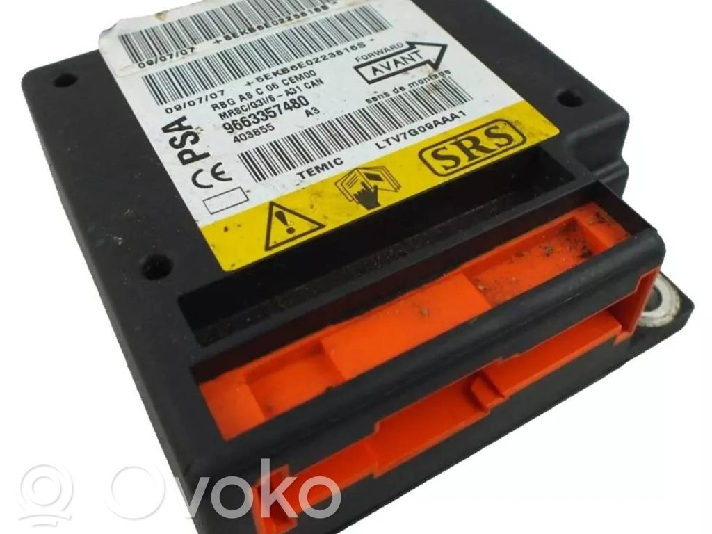Citroen C3 Airbag control unit/module 