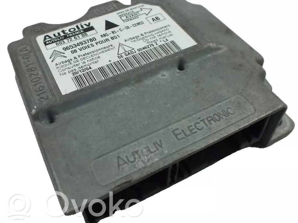 Citroen C4 I Airbag control unit/module 