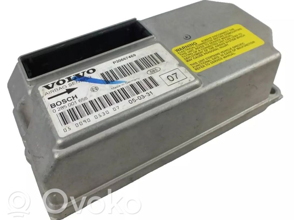 Volvo S60 Airbag control unit/module 