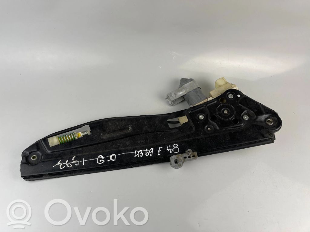BMW 7 E65 E66 Rear door window regulator with motor 