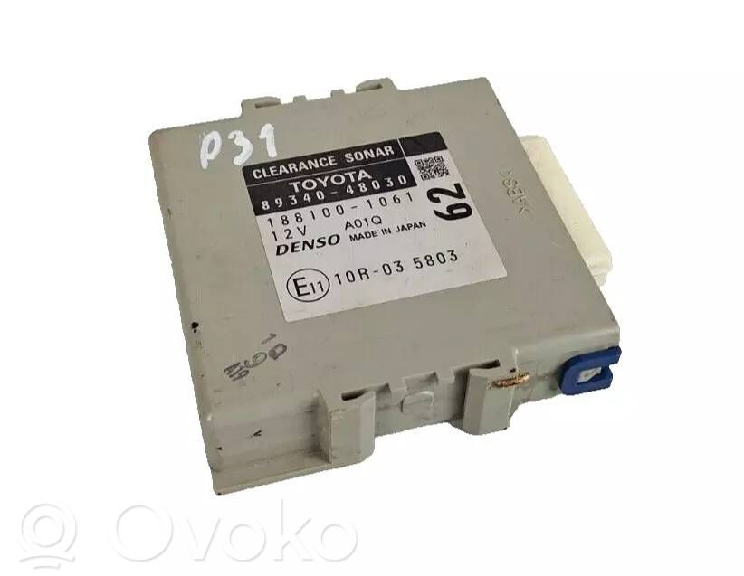 Lexus RX 450H Parking PDC control unit/module 