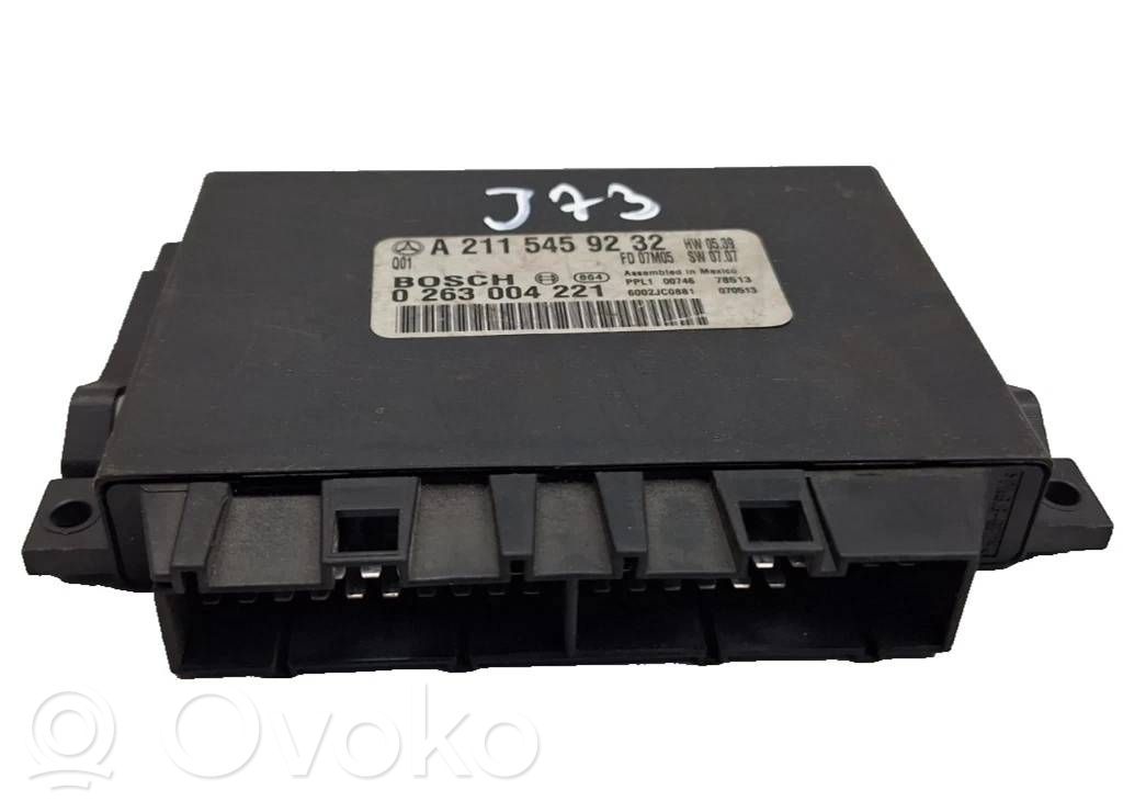 Mercedes-Benz E W211 Parking PDC control unit/module 