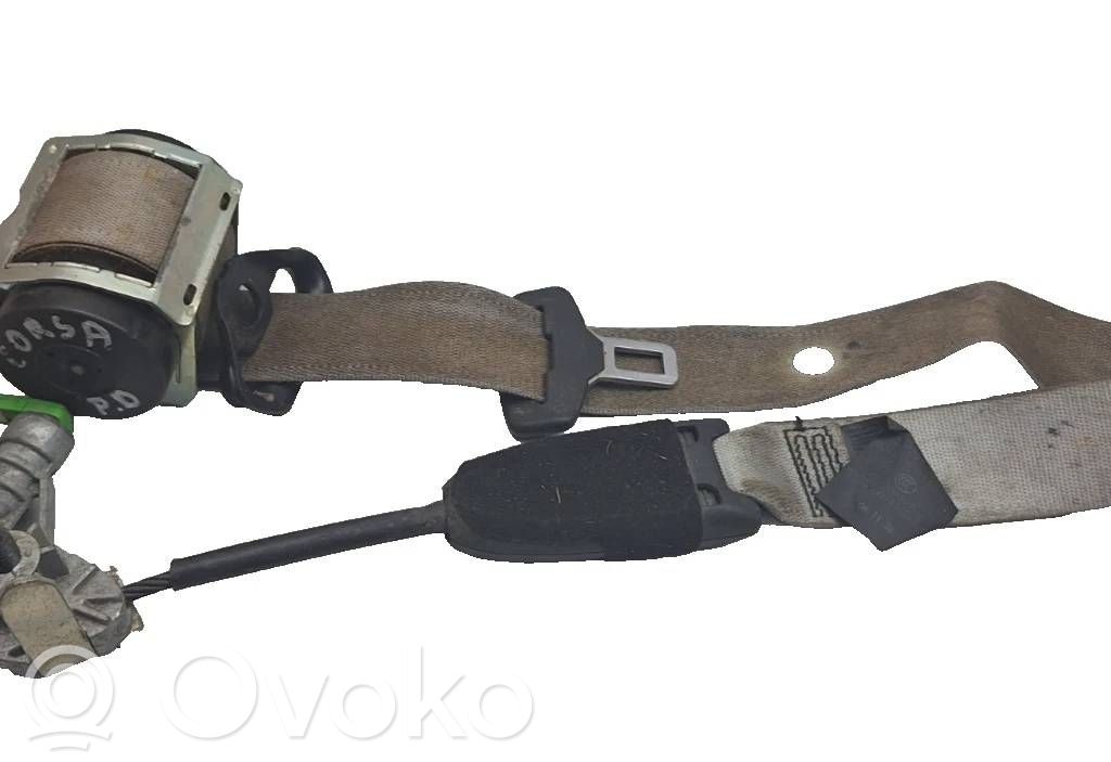 Opel Corsa D Cinturón delantero 