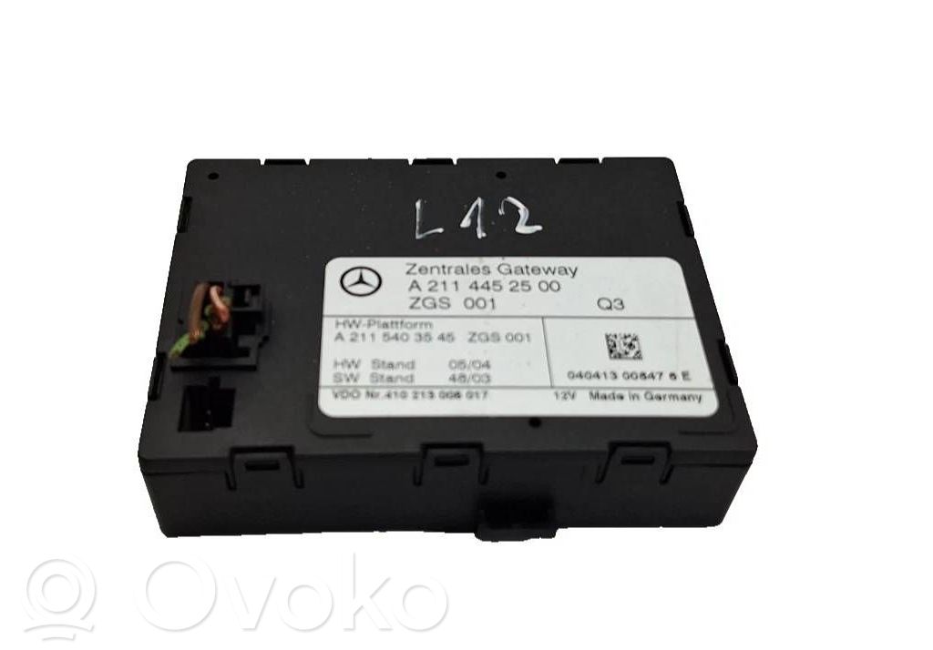Mercedes-Benz E W211 Gateway control module 