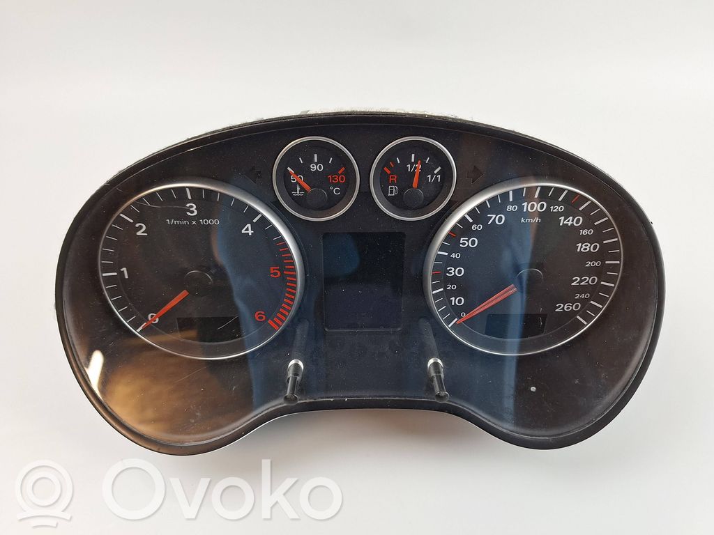 Audi A3 S3 A3 Sportback 8P Speedometer (instrument cluster) 