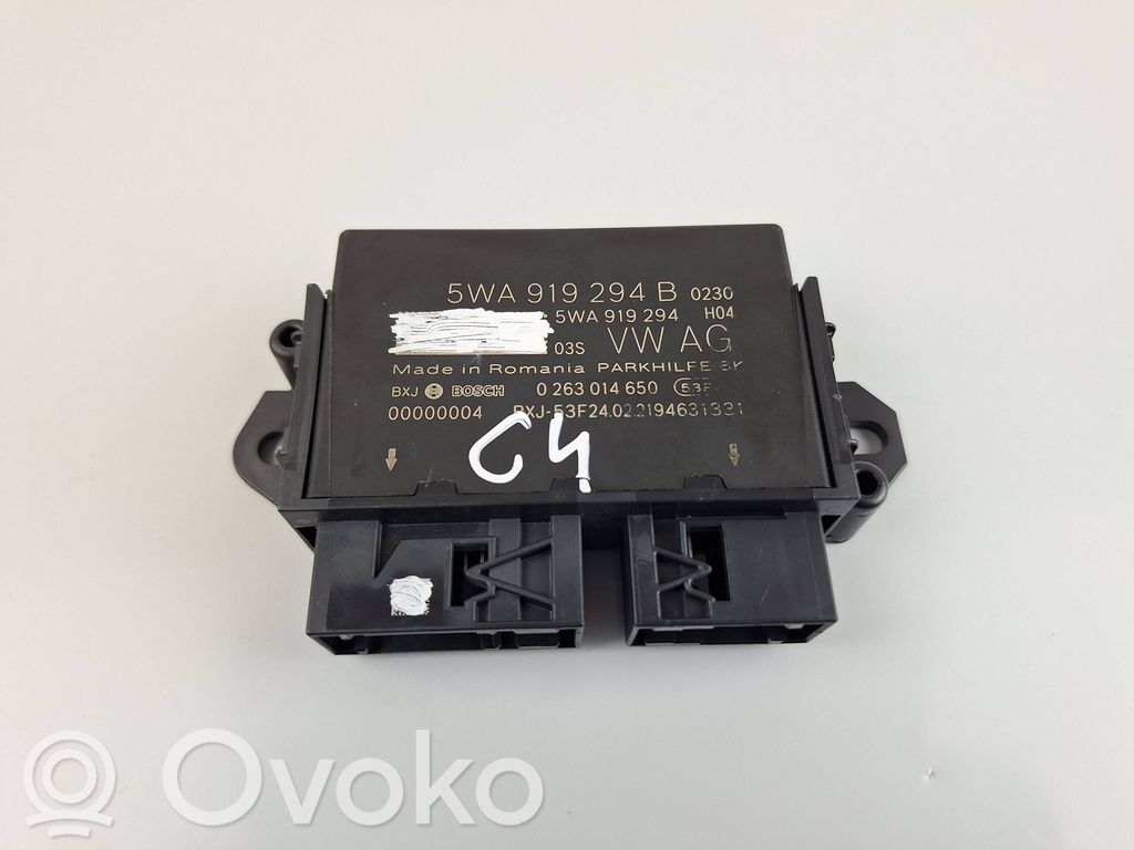 Sterownik / Moduł parkowania PDC   5WA919294B,0263014650