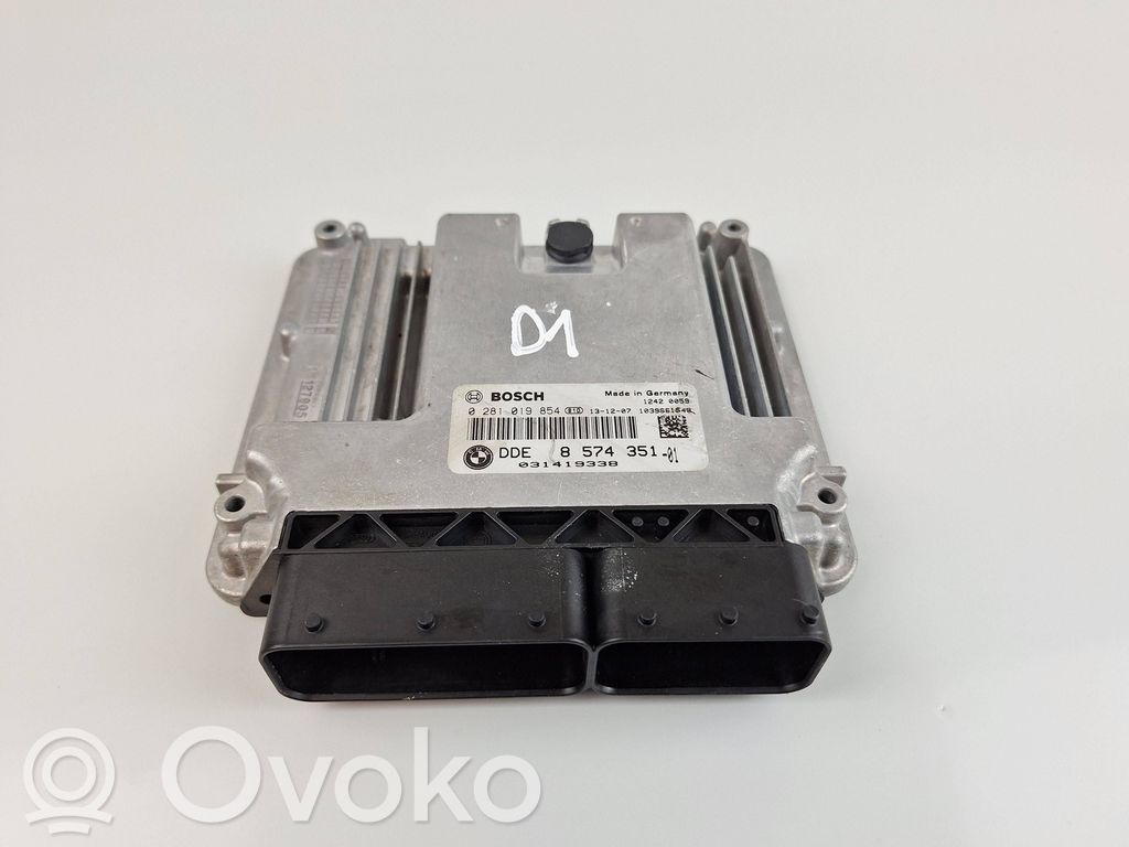 Engine control unit/module   8574351,0281019854,857435101