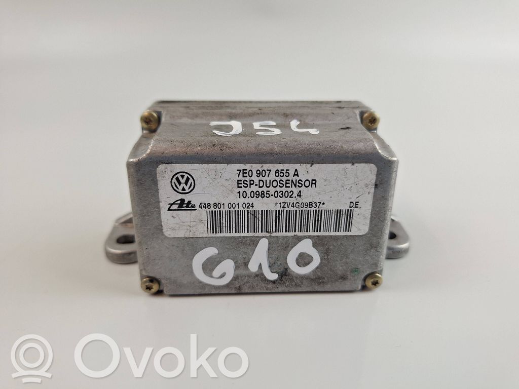 Audi TT TTS Mk2 ESP acceleration yaw rate sensor 