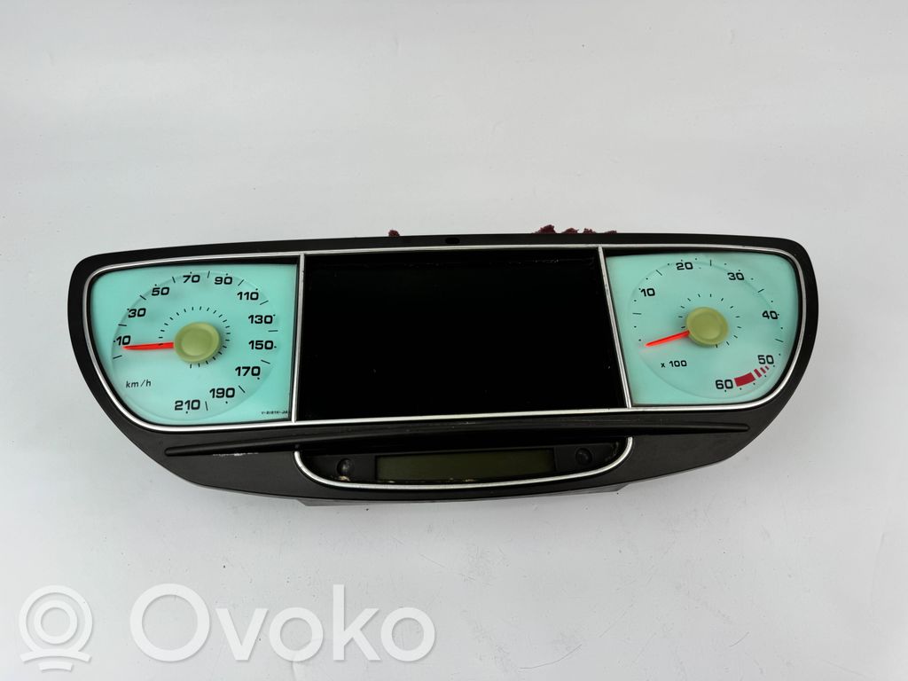 Peugeot 807 Speedometer (instrument cluster) 