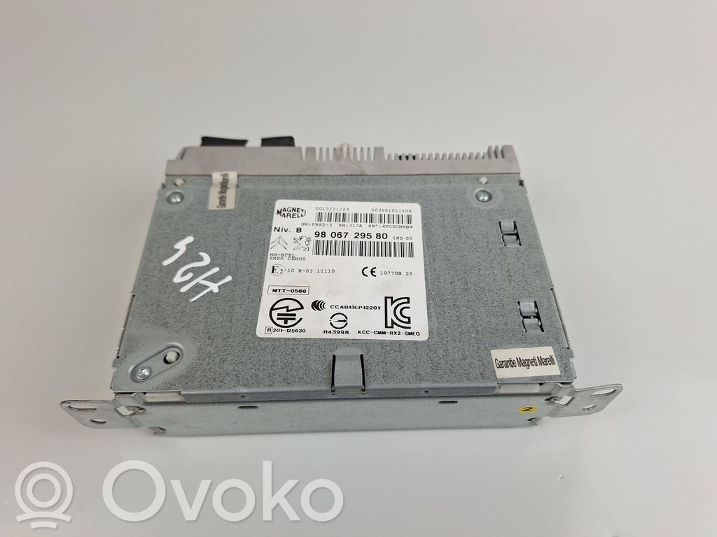 Peugeot 208 I Panel / Radioodtwarzacz CD/DVD/GPS 