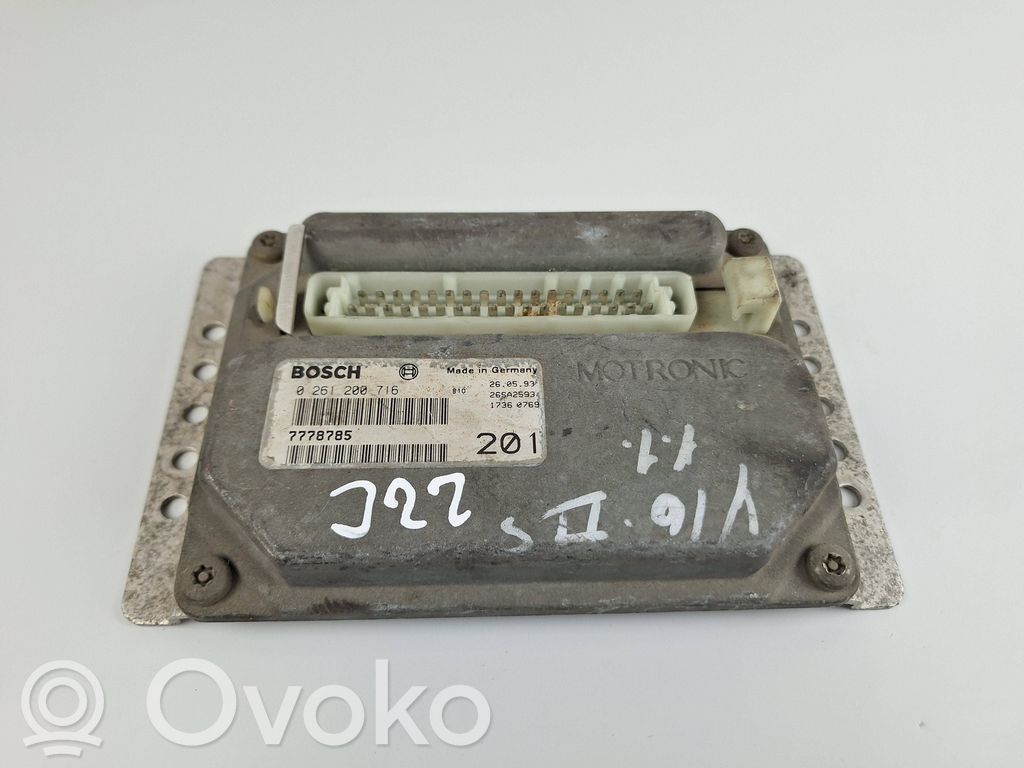 Lancia Y10 Calculateur moteur ECU 
