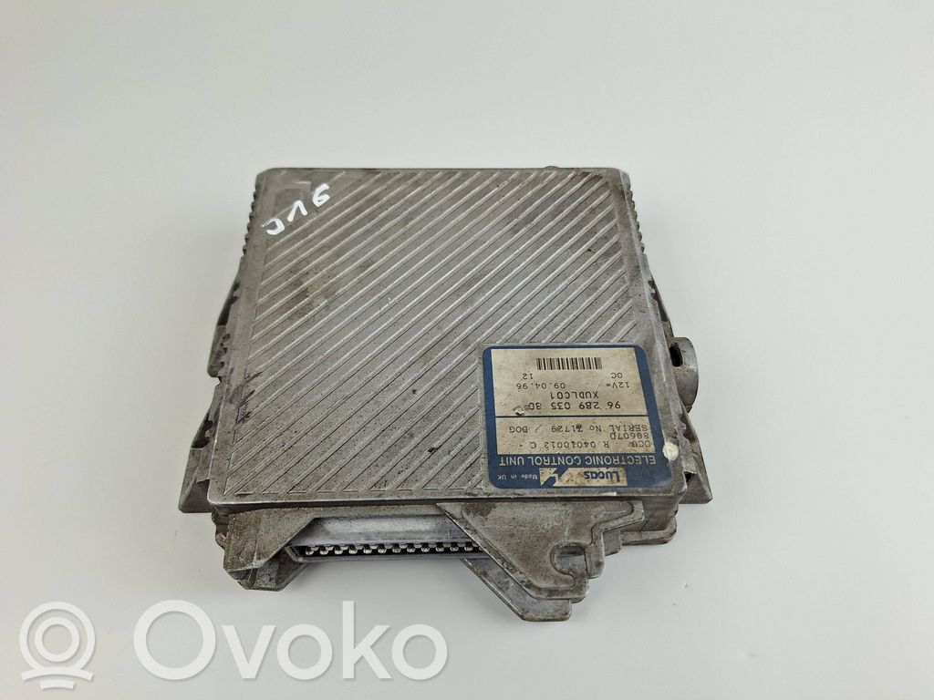 Peugeot 806 Unitate/modul de control motor 