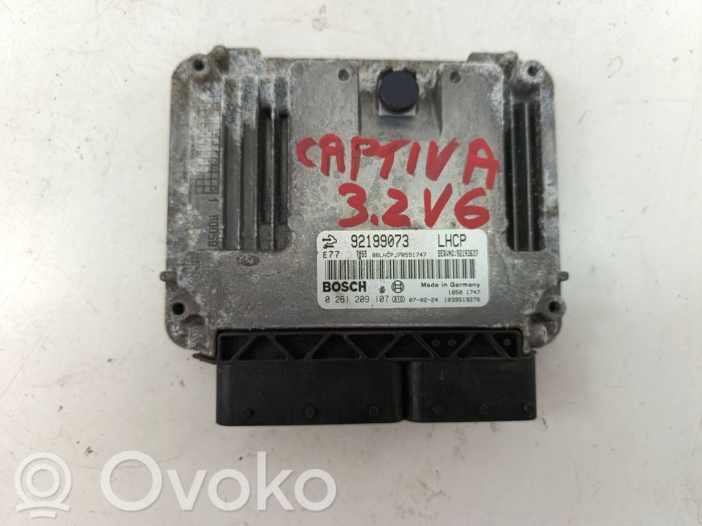 Chevrolet Captiva Centralina/modulo del motore 