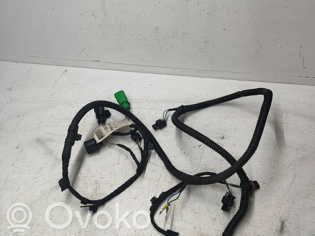 Porsche Cayenne (92A) Cableado del sensor de aparcamiento (PDC) 