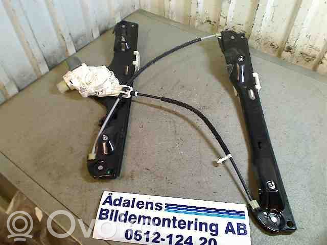 Front door window regulator with motor