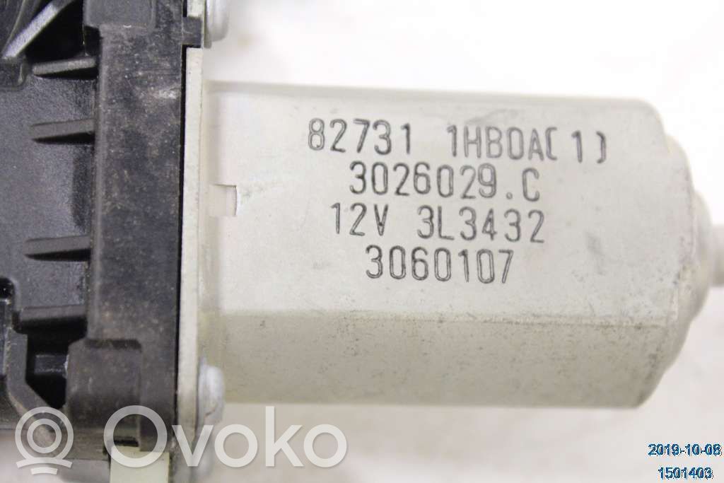 Nissan Micra Front door window regulator with motor 