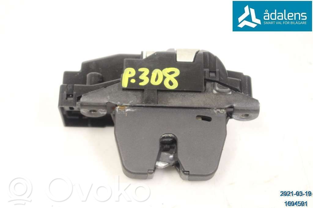 Peugeot 308 Tailgate/trunk/boot lock/catch/latch 
