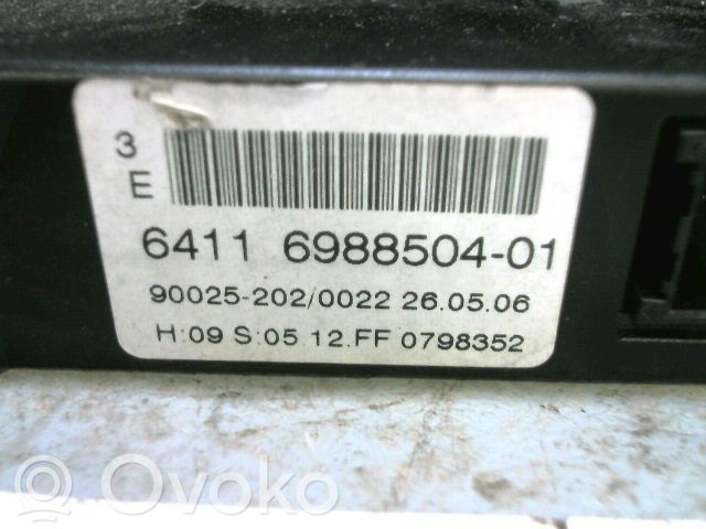 BMW 5 E60 E61 Climate control unit 