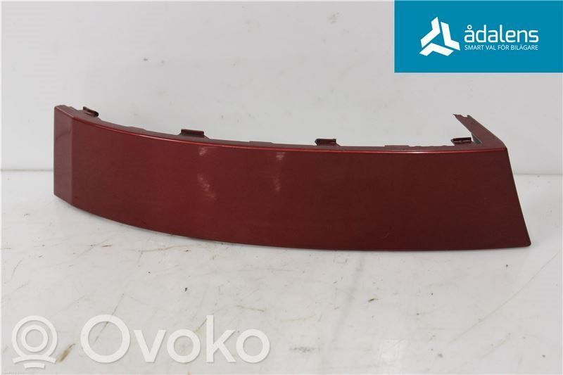 Skoda Octavia Mk2 (1Z) Moldura de la esquina del parachoques trasero 