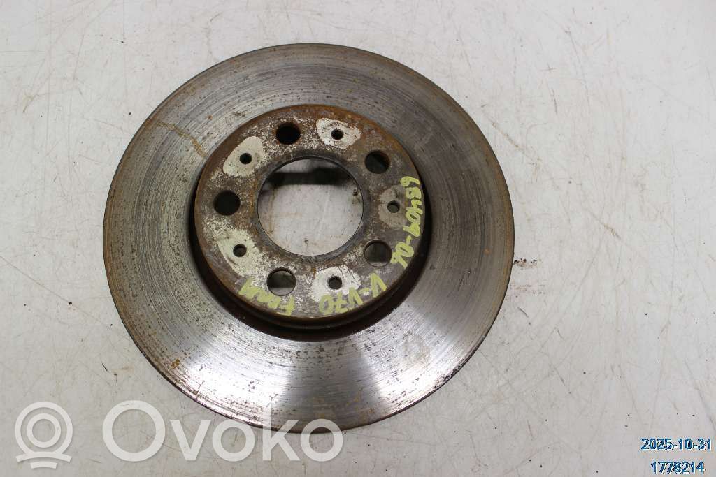 Disque de frein avant   31471830,31400739