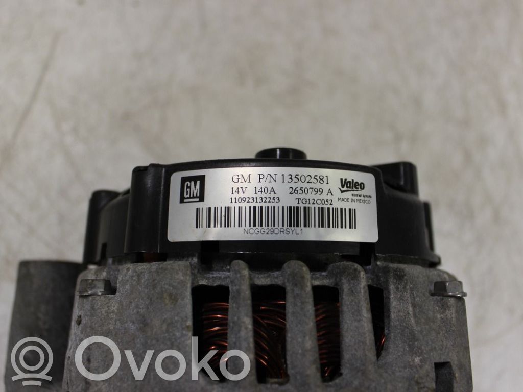 Opel Insignia A Alternador