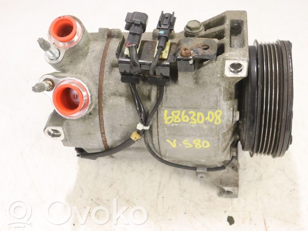 Volvo S80 Kompresor / Sprężarka klimatyzacji A/C 