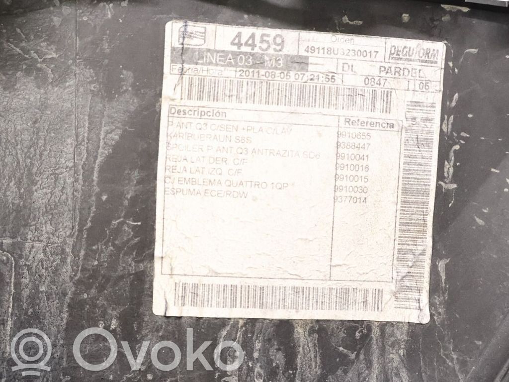 Audi 100 S4 C4 Kampinė priekinio bamperio dalis 
