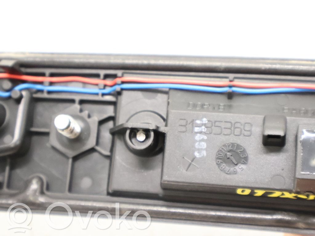 Volvo XC60 Manilla exterior del maletero/compartimento de carga