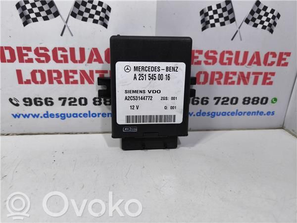 Unidad de control/módulo ECU del motor   A2515450016