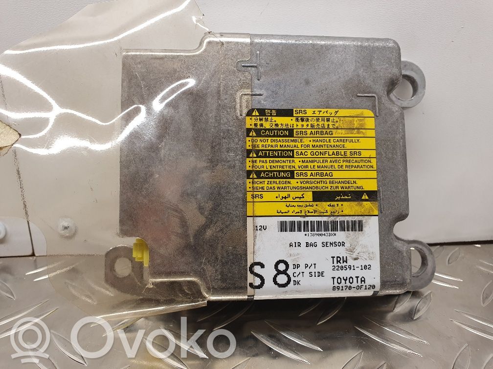 Airbag control unit/module   220591102,220591102,8981700F120