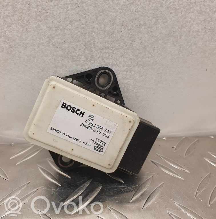 Honda CR-V Sensor ESP de aceleración de frecuencia del intermitente 