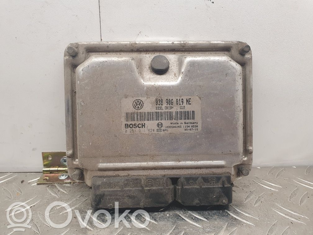 Engine control unit/module   038906019NE,0281011824
