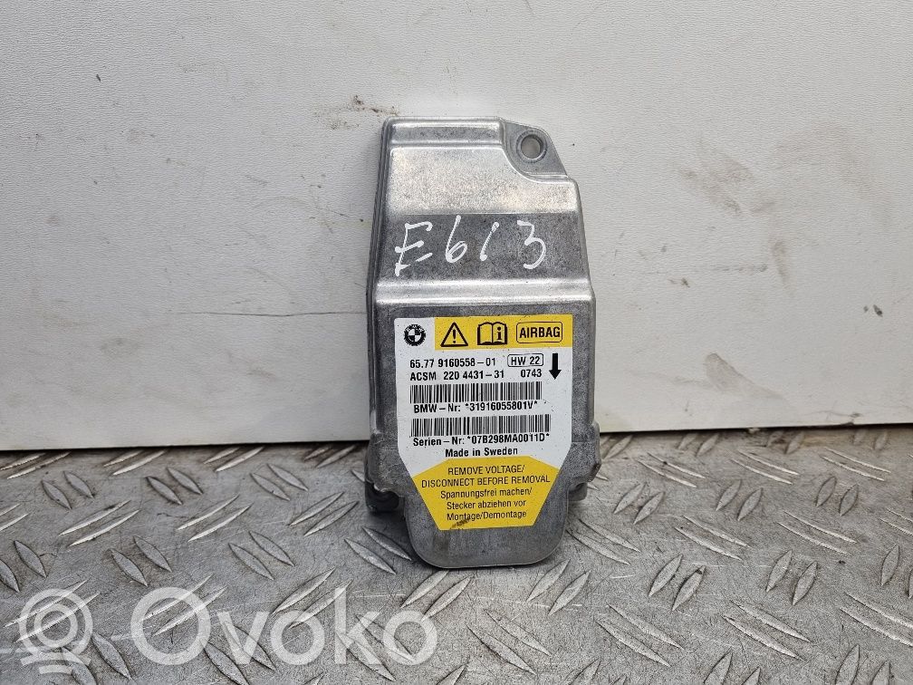 BMW 5 E60 E61 Airbag control unit/module 