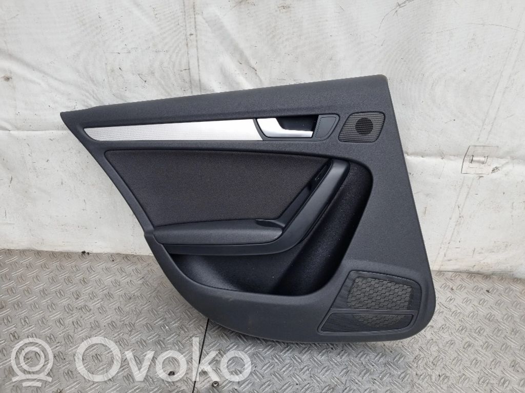 Audi A4 S4 B8 8K Rear door card panel trim 
