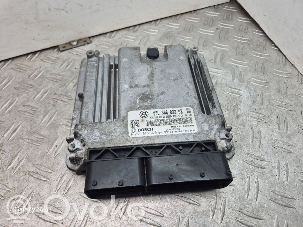 Engine control unit/module   03L906022GB,0281015020