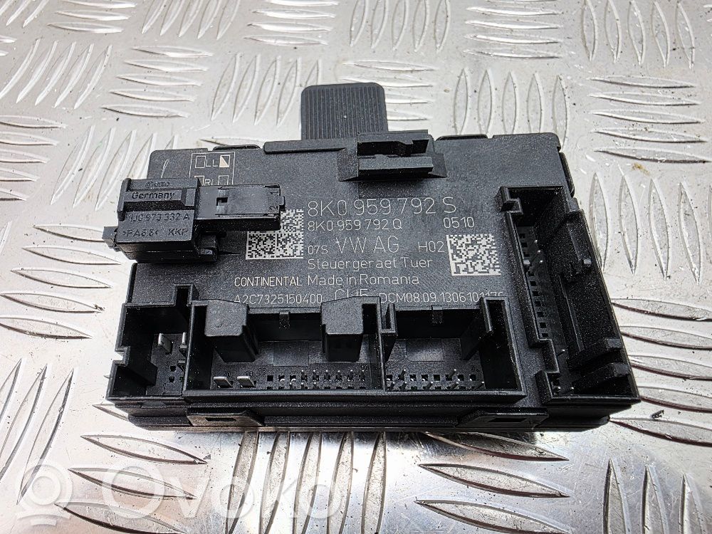 Audi A4 S4 B8 8K Door control unit/module 