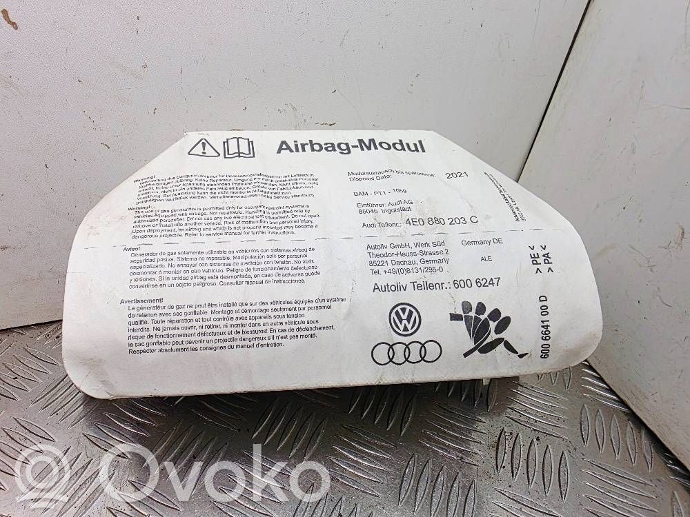 Audi A8 S8 D3 4E Passenger airbag 