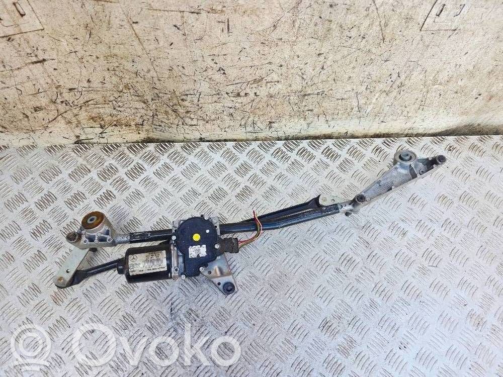 Mercedes-Benz A W176 Mechanizm i silniczek wycieraczek szyby przedniej / czołowej 