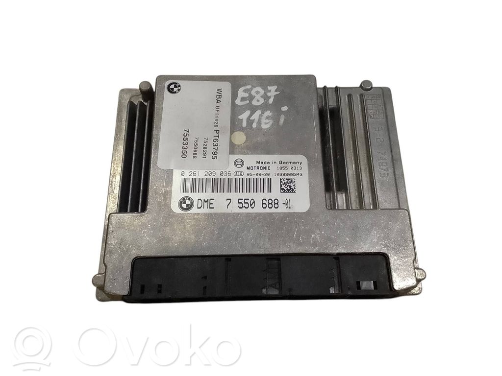BMW 1 E81 E87 Engine control unit/module 