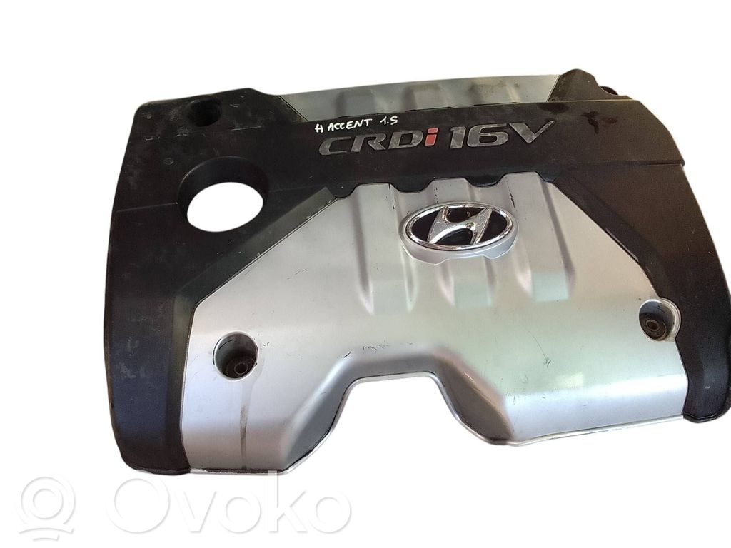 Engine hood trim