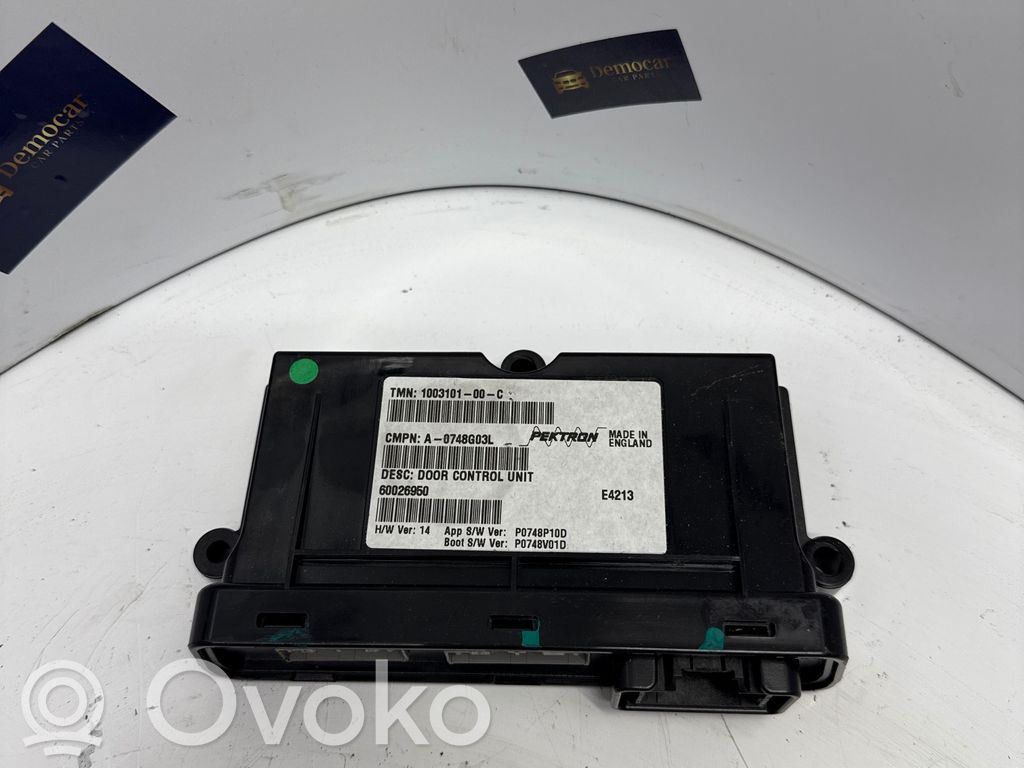 Tesla Model S Unitate/modul comandă uși 