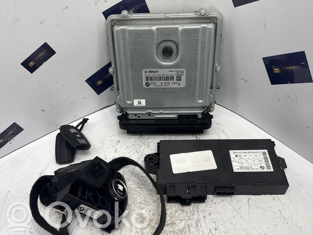 BMW X5 E70 Engine ECU kit and lock set 