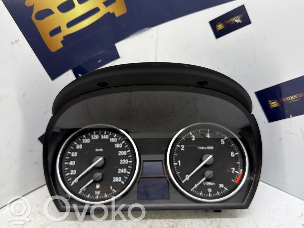 BMW 3 E90 E91 Speedometer (instrument cluster) 